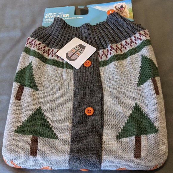 Vibrant Dog Nwt Vibrant Life Dog Sweater Large Poshmark
